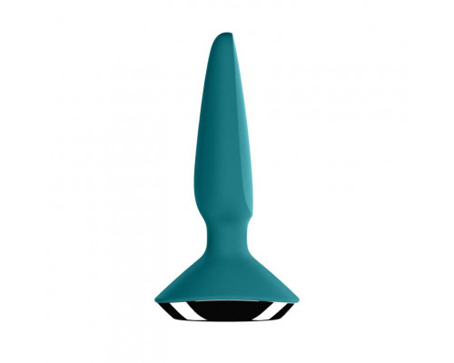 Заказать Бирюзовая анальная пробка с вибрацией Satisfyer Plug-ilicious 1 - 13,5 см. Заказать Бирюзовая анальная пробка с вибрацией Satisfyer Plug-ilicious 1 - 13,5 см.