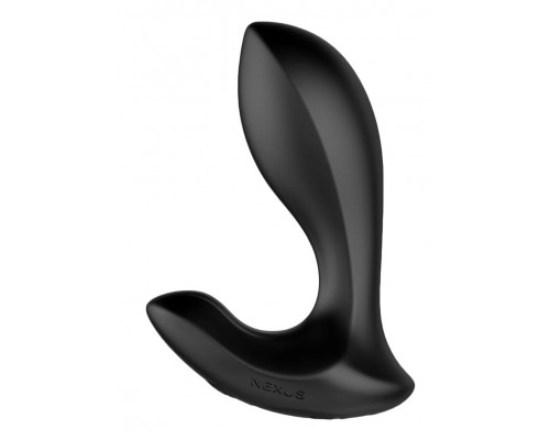 Черная анальная вибровтулка Nexus Duo Plug - 9,8 см.