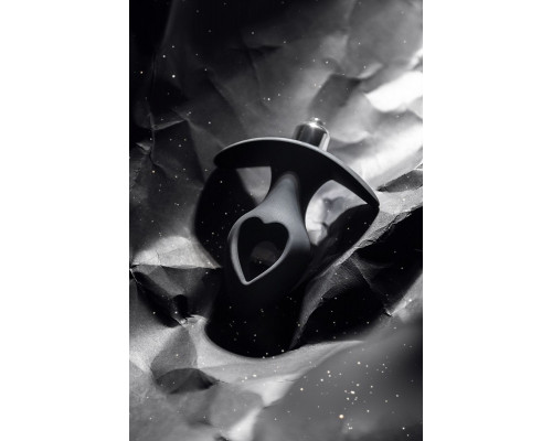 Заказать Черная анальная вибровтулка Cordis S - 10,5 см.