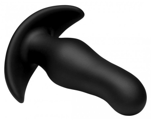 Заказать Черная анальная вибропробка Kinetic Thumping 7X Prostate Anal Plug - 13,3 см.