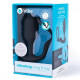 Заказать Черная анальная вибропробка с эрекционным кольцом Vibrating Snug   Tug M