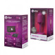 Заказать Розовая пробка для ношения с вибрацией Snug Plug 2 - 11,4 см.