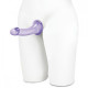 Заказать Фиолетовый безремневой страпон Strapless Strap-On