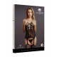 Заказать Эффектный комбинезон со стразами Suspender Rhinestone Bodystocking