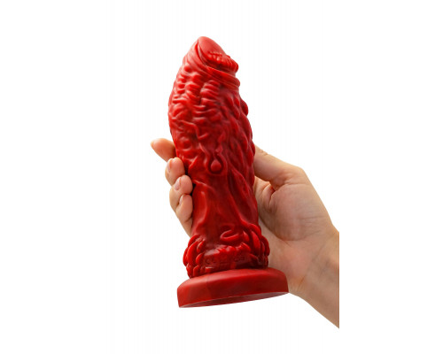 Силиконовый вибратор Monster Docus - 21,7 см.