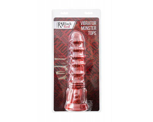 Силиконовый вибратор Monster Tops - 27 см.