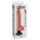 Заказать Телесный вибромассажер 10  Vibrating Cock with Balls - 25,4 см.