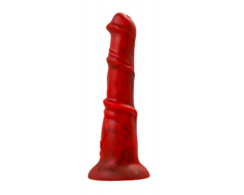 Силиконовый вибратор Monster Rex - 24,5 см.