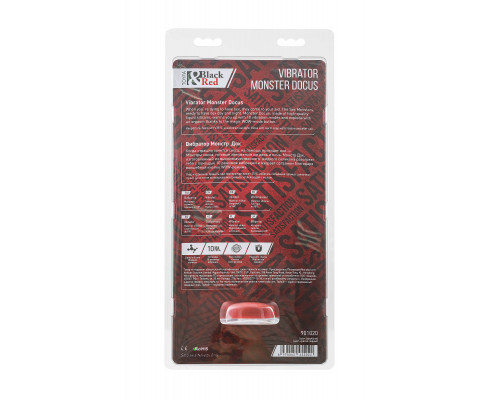 Силиконовый вибратор Monster Docus - 21,7 см.