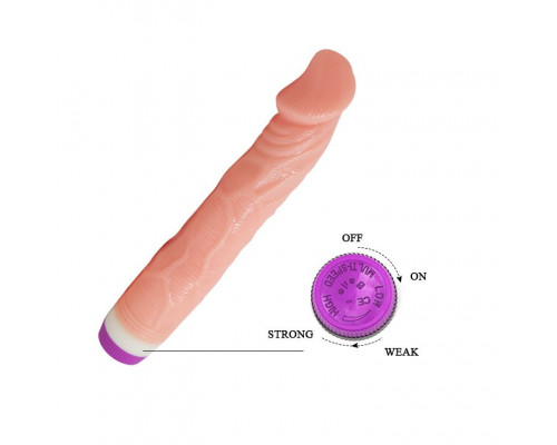 Заказать Реалистичный вибратор Pleasure - 22,6 см.