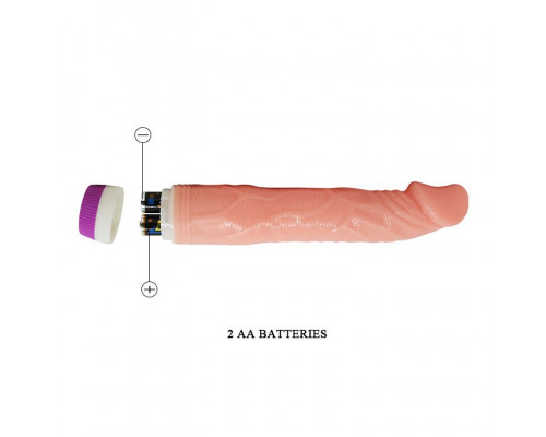 Заказать Реалистичный вибратор Pleasure - 22,6 см.