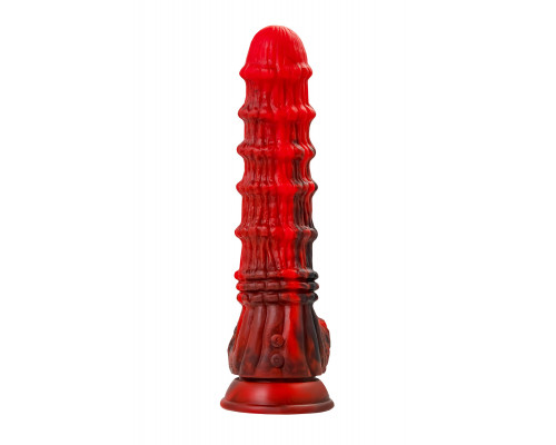 Силиконовый вибратор Monster Tops - 27 см.