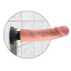 Заказать Большой реалистичный вибромассажер на присоске 9  Vibrating Cock - 24,8 см.