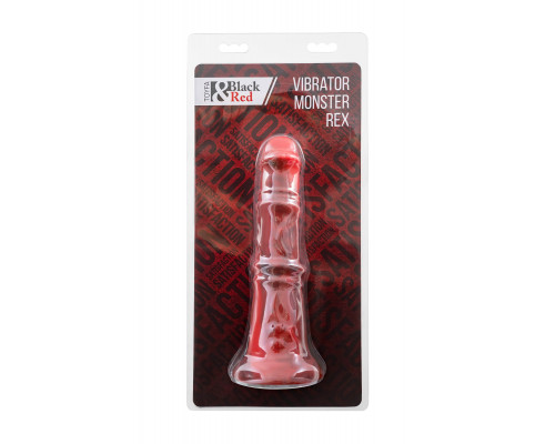 Силиконовый вибратор Monster Rex - 24,5 см.