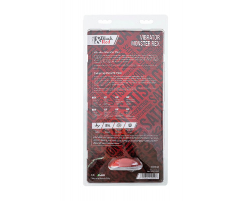 Силиконовый вибратор Monster Rex - 24,5 см.