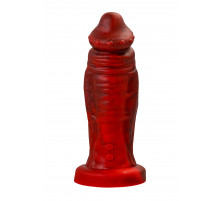 Силиконовый вибратор Monster Saur - 20 см.