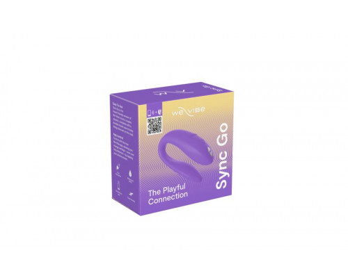 Заказать Фиолетовый вибромассажер для пар We-Vibe Sync Go