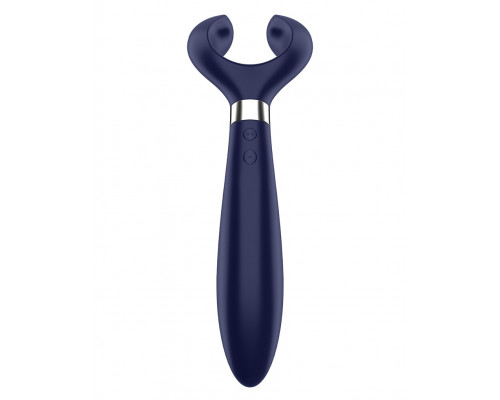 Заказать Синий вибромассажер для пар Satisfyer Endless Fun