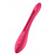 Заказать Красный многофункциональный вибратор для пар Satisfyer Elastic Joy
