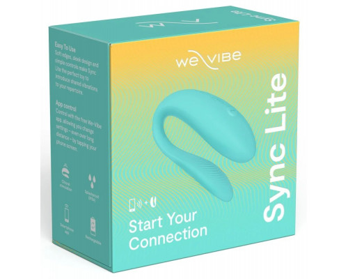 Заказать Мятный вибратор для пар We-Vibe Sync Lite