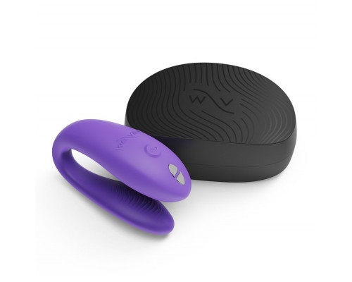 Заказать Фиолетовый вибромассажер для пар We-Vibe Sync Go