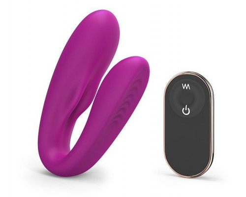 Заказать Лиловый вибратор для пар Match Up Couple Vibrator with Remote Control