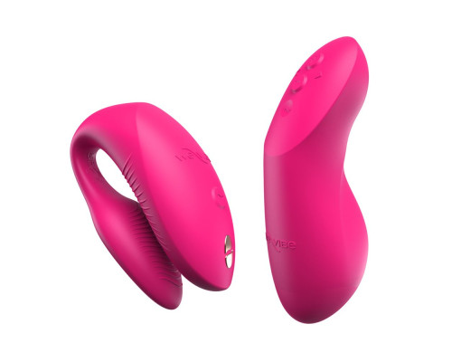 Розовый вибратор для пар We-Vibe Chorus Pro