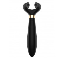 Чёрный вибромассажер для пар Satisfyer Endless Fun
