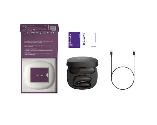 Черный вибратор для пар We-Vibe Chorus Pro