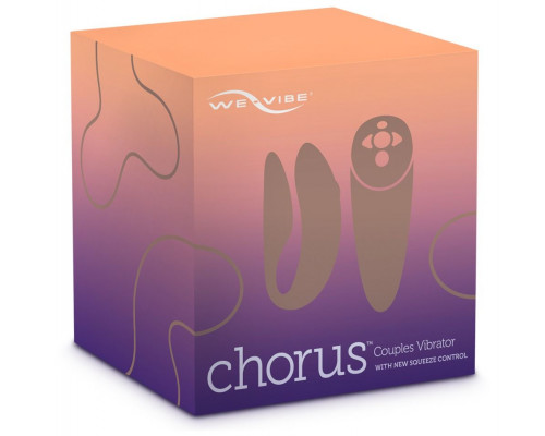 Заказать Фиолетовый вибратор для пар We-Vibe Chorus