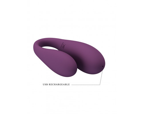 Заказать Фиолетовый вибратор для двоих August