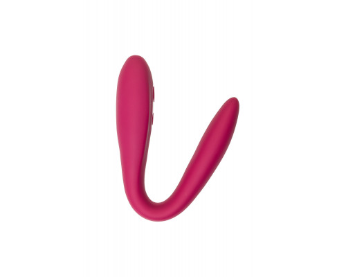 Заказать Бордовый многофункциональный вибратор Caberna