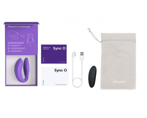 Заказать Фиолетовый вибратор для пар We-Vibe Sync O Заказать Фиолетовый вибратор для пар We-Vibe Sync O
