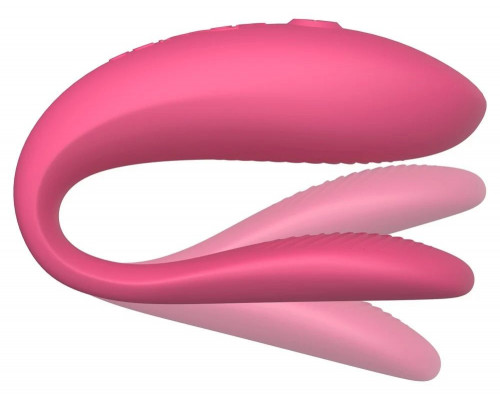 Заказать Розовый вибратор для пар We-Vibe Sync Lite