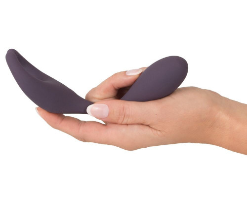 Заказать Фиолетовый универсальный вибратор Remote Controlled Couples Vibrator