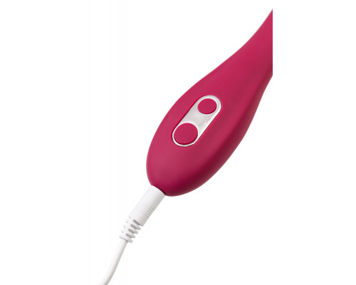 Заказать Бордовый многофункциональный вибратор Caberna