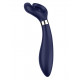Заказать Синий вибромассажер для пар Satisfyer Endless Fun