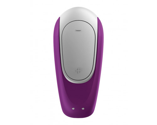 Заказать Фиолетовый вибромассажёр для пар Satisfyer Double Fun