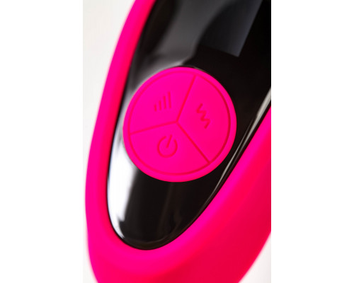 Розовый вибратор для пар Prawno с пультом ДУ