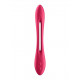 Заказать Красный многофункциональный вибратор для пар Satisfyer Elastic Joy