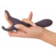 Заказать Фиолетовый универсальный вибратор Remote Controlled Couples Vibrator