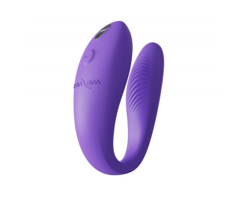 Заказать Фиолетовый вибромассажер для пар We-Vibe Sync Go