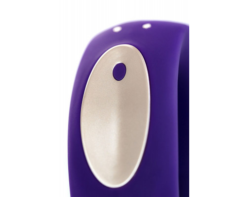 Заказать Фиолетовый вибратор для пар Satisfyer Double Plus Remote с пультом ДУ