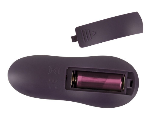 Заказать Фиолетовый универсальный вибратор Remote Controlled Couples Vibrator