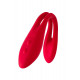 Заказать Красный многофункциональный вибратор для пар Satisfyer Elastic Joy