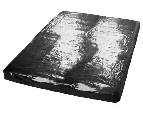 Заказать Черная виниловая простыня Vinyl Bed Sheet