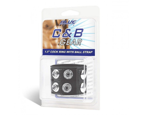 Заказать Ремень на член и мошонку 1.5  Cock Ring With Ball Strap