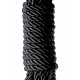 Заказать Черная веревка для шибари DELUXE BONDAGE ROPE - 5 м.