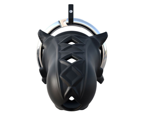 Заказать Черный замок верности Extreme Silicone Cock Blocker