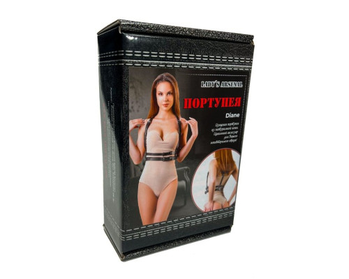 Заказать Изящная портупея из натуральной кожи Diane